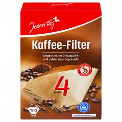 Jeden Tag Kaffeefilter Größe 4